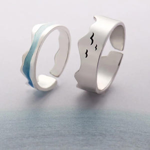 Ends Of The Earth Design Finger Rings