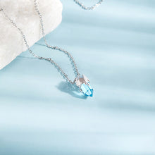 Load image into Gallery viewer, Asymmetrical Glacier Pendant Necklace