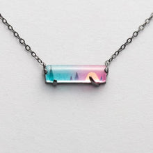 Load image into Gallery viewer, Gradation Crystal Beauty Sunset Symphony Chain Necklace