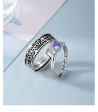 Load image into Gallery viewer, Bohemia Zircon Provence Design Unique Purple Couples Ring