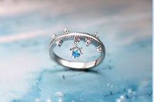 Load image into Gallery viewer, Christmas Snowflake 3D Texture Couple Rings